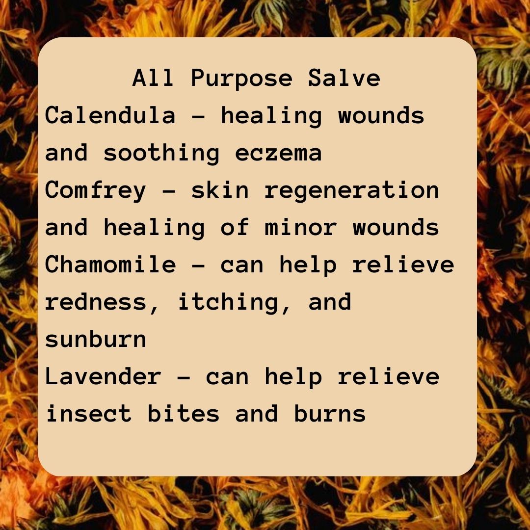 All Purpose Healing Salve