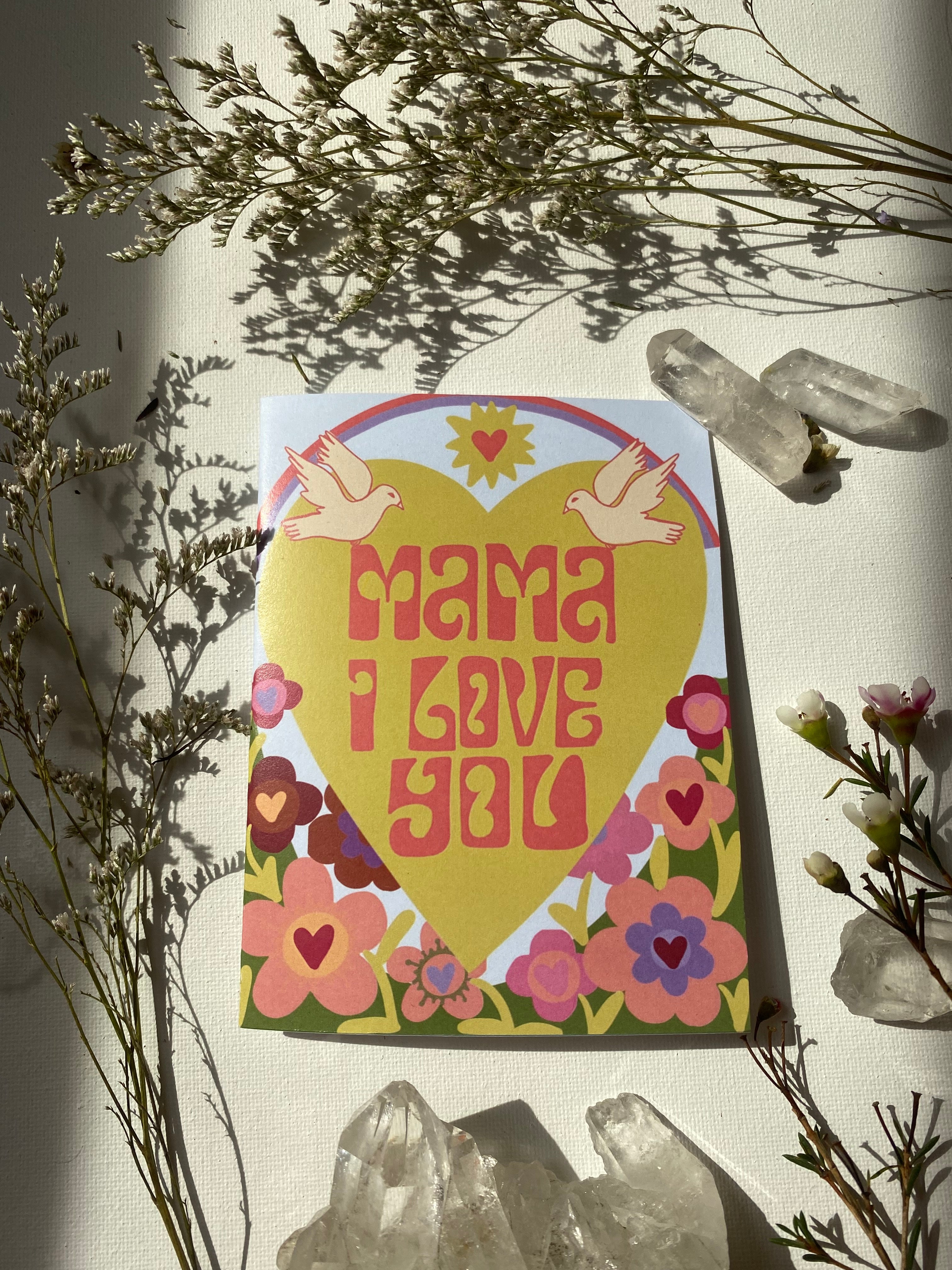 Mama I Love You Card