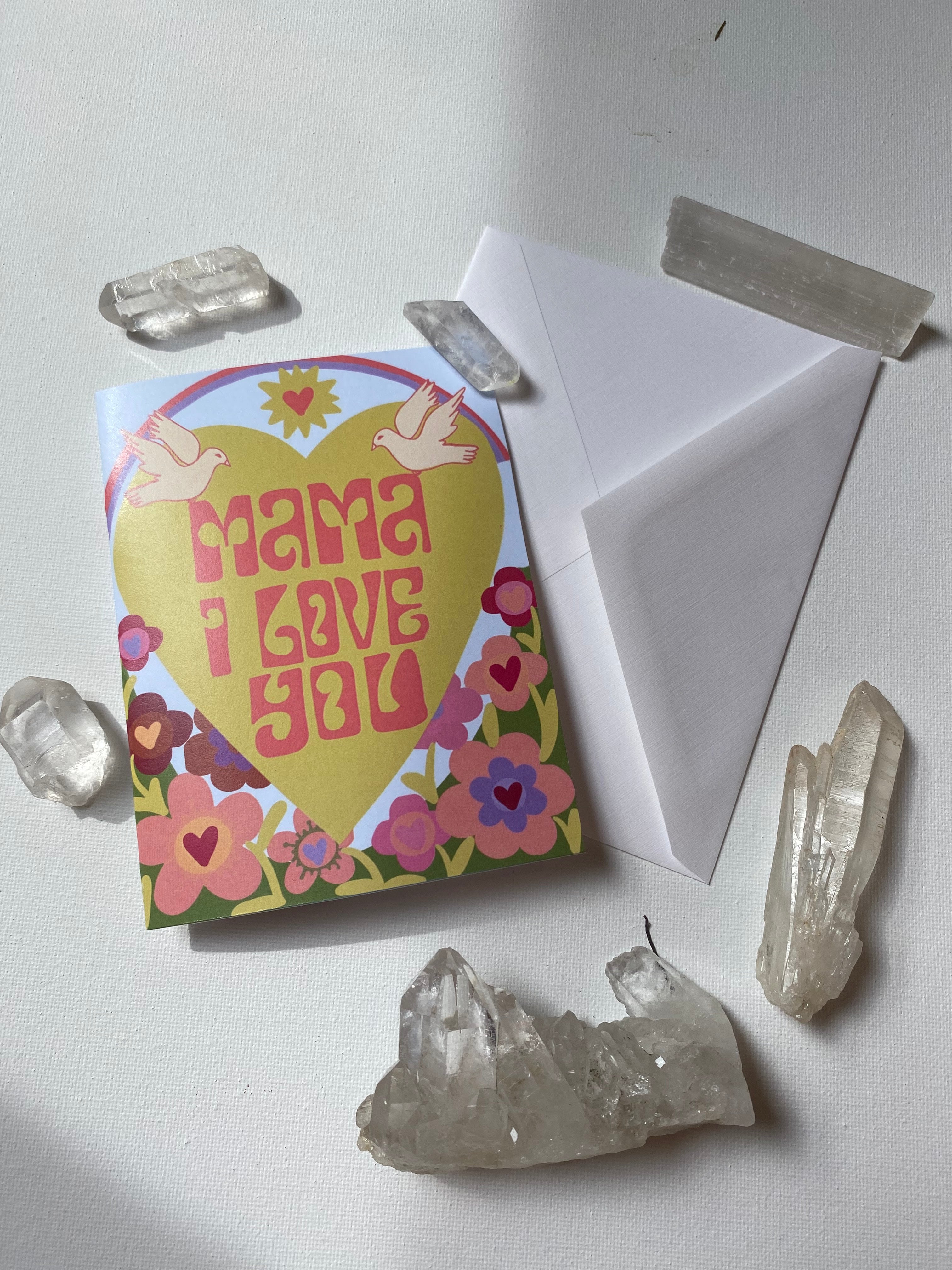 Mama I Love You Card