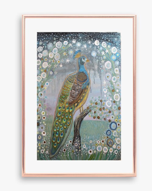 Peacock Print