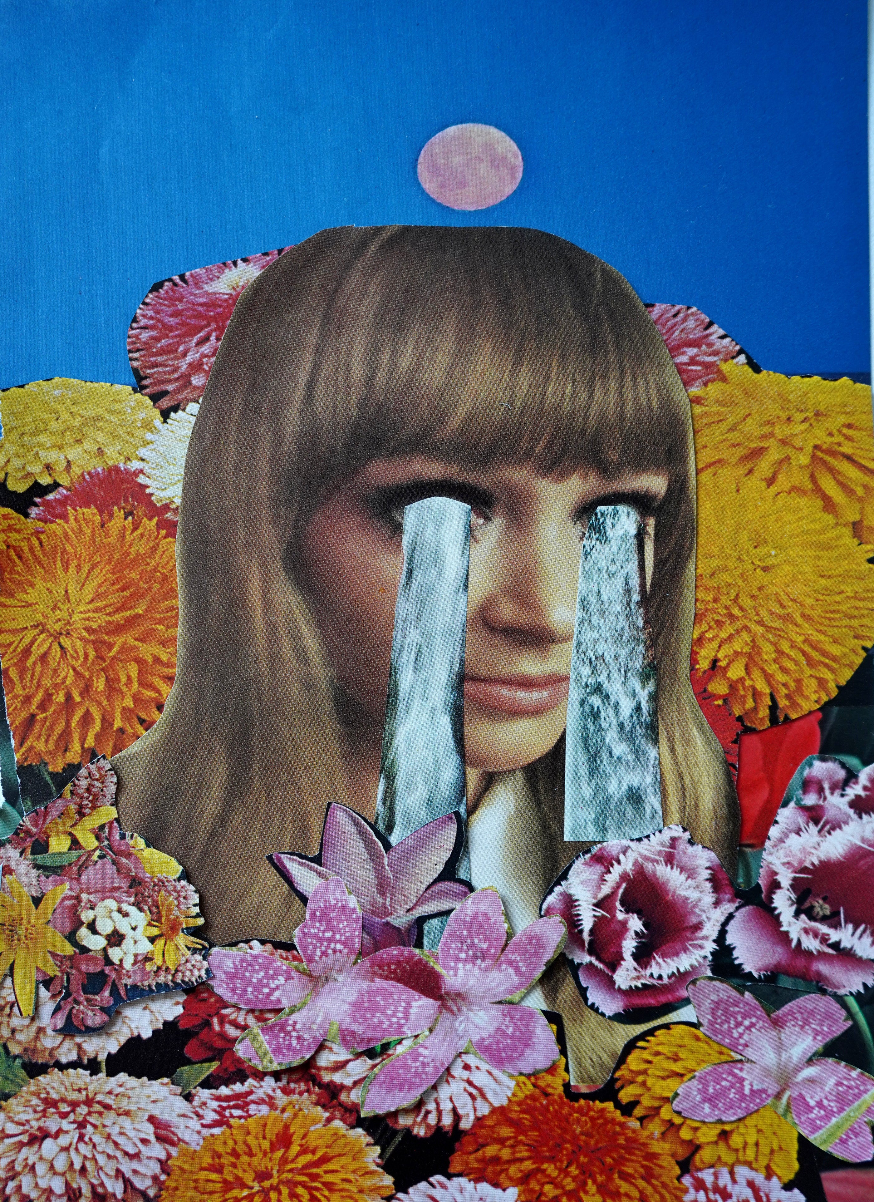 Blossoming Tears National Geographic Collage Print