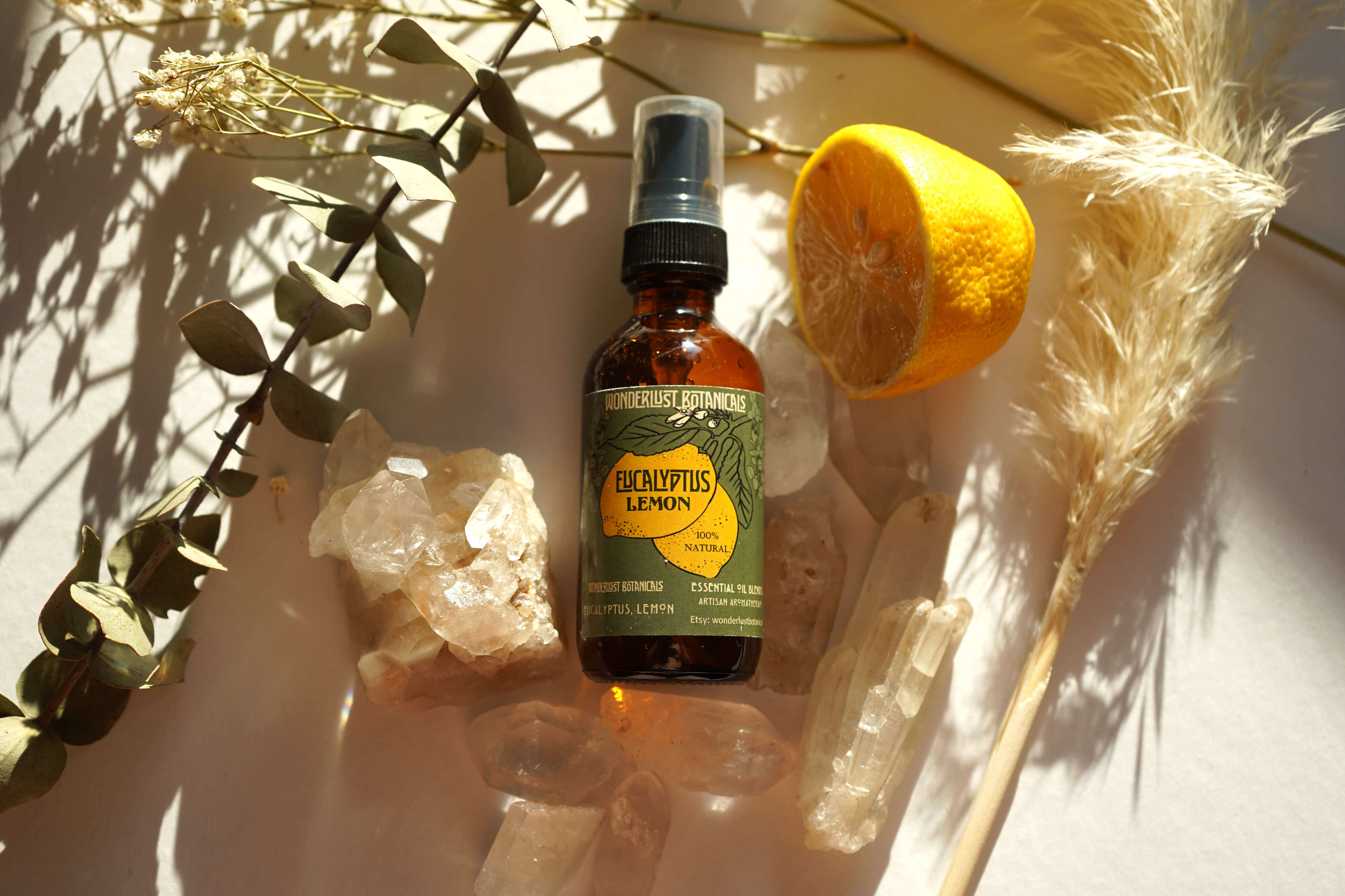 Eucalyptus Lemon Body and Linen Spray