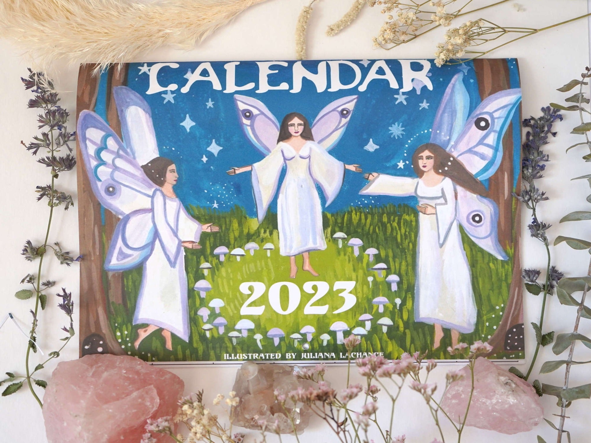 2023 Calendar Pre- order, designed and illustrated by Juliana Lachance, free shipping