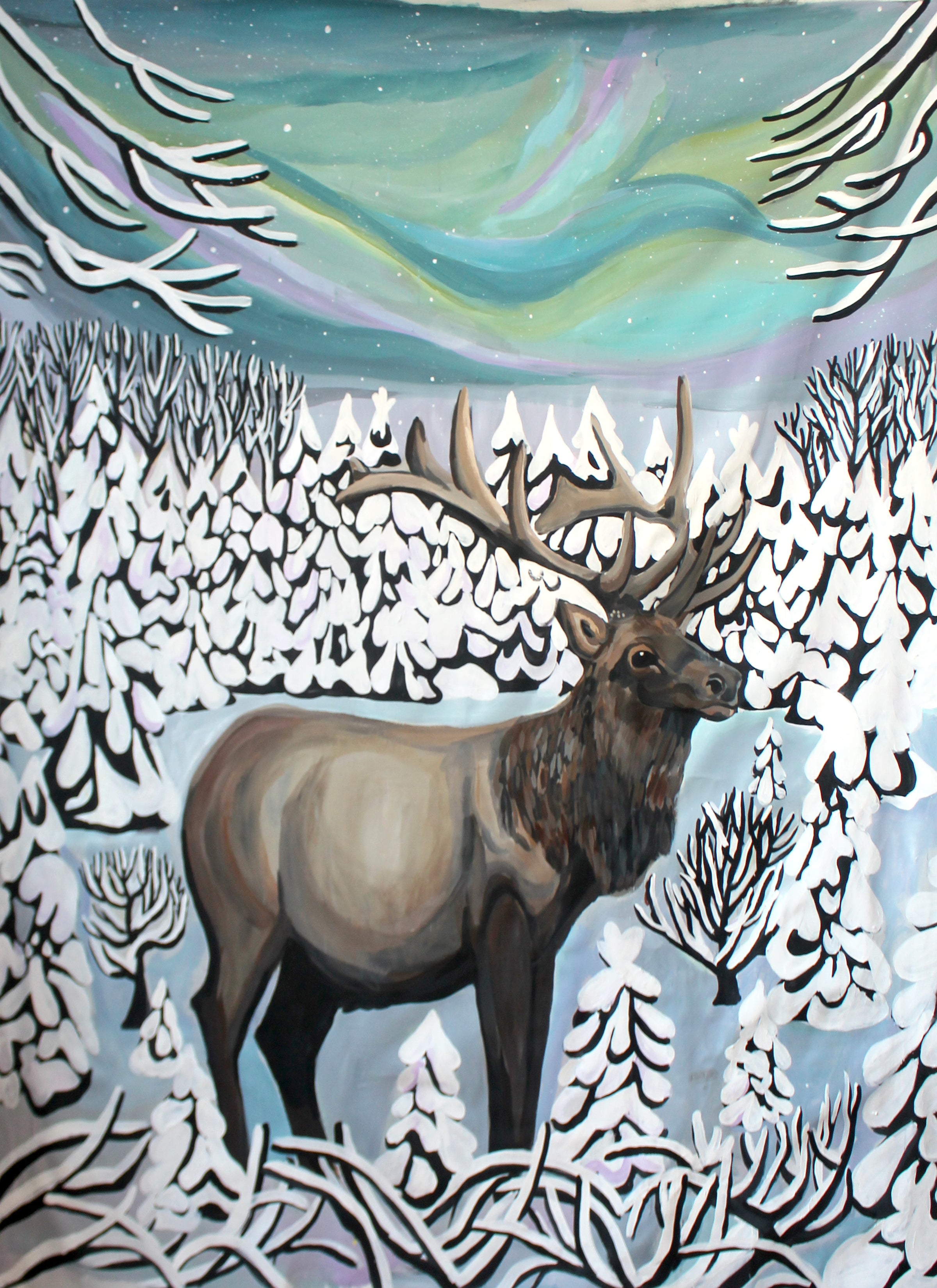 Northern Elk Print