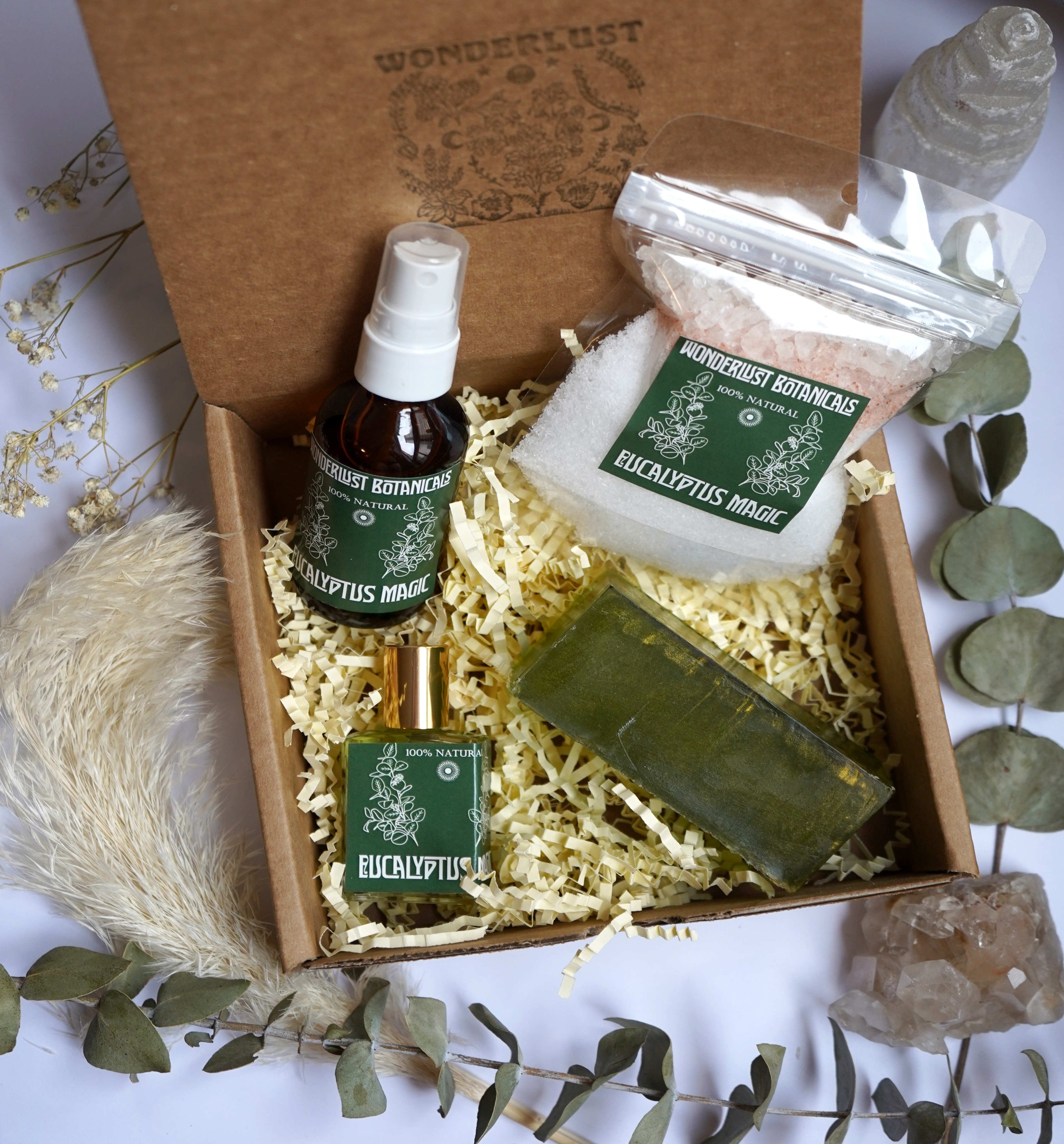 Eucalyptus aromatherapy spa kit Eucalyptus care package, Eucalyptus spa mist Eucalyptus essential oil kit free shipping, Eucalyptus gift set