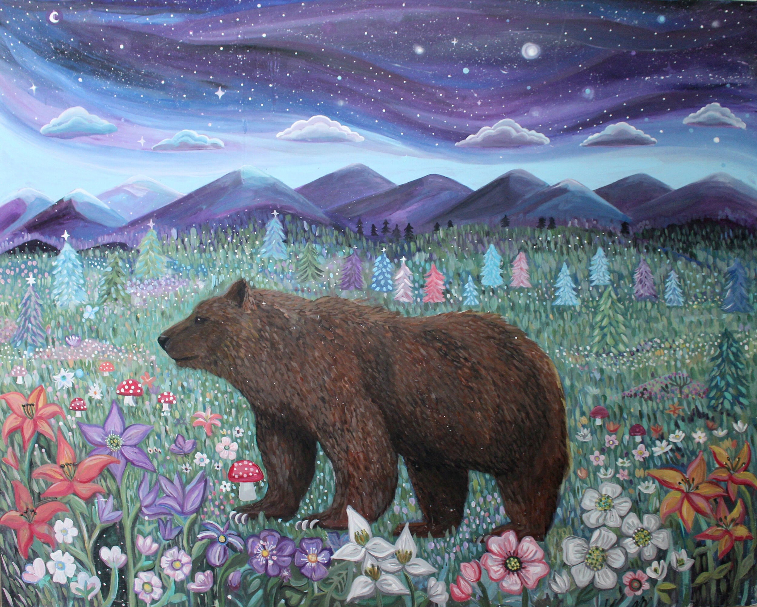 Northern Bear Painting