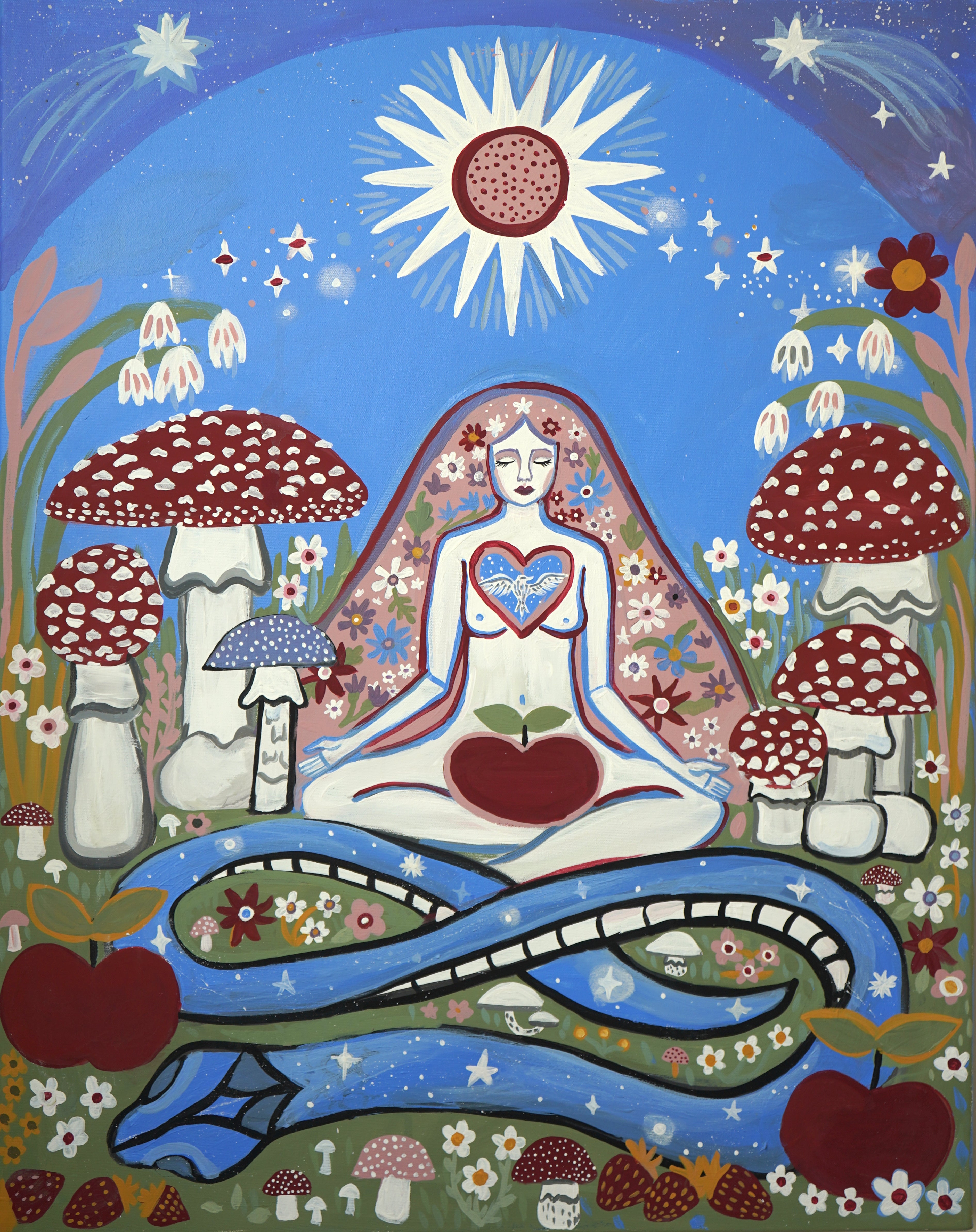 Garden of Knowledge Painting