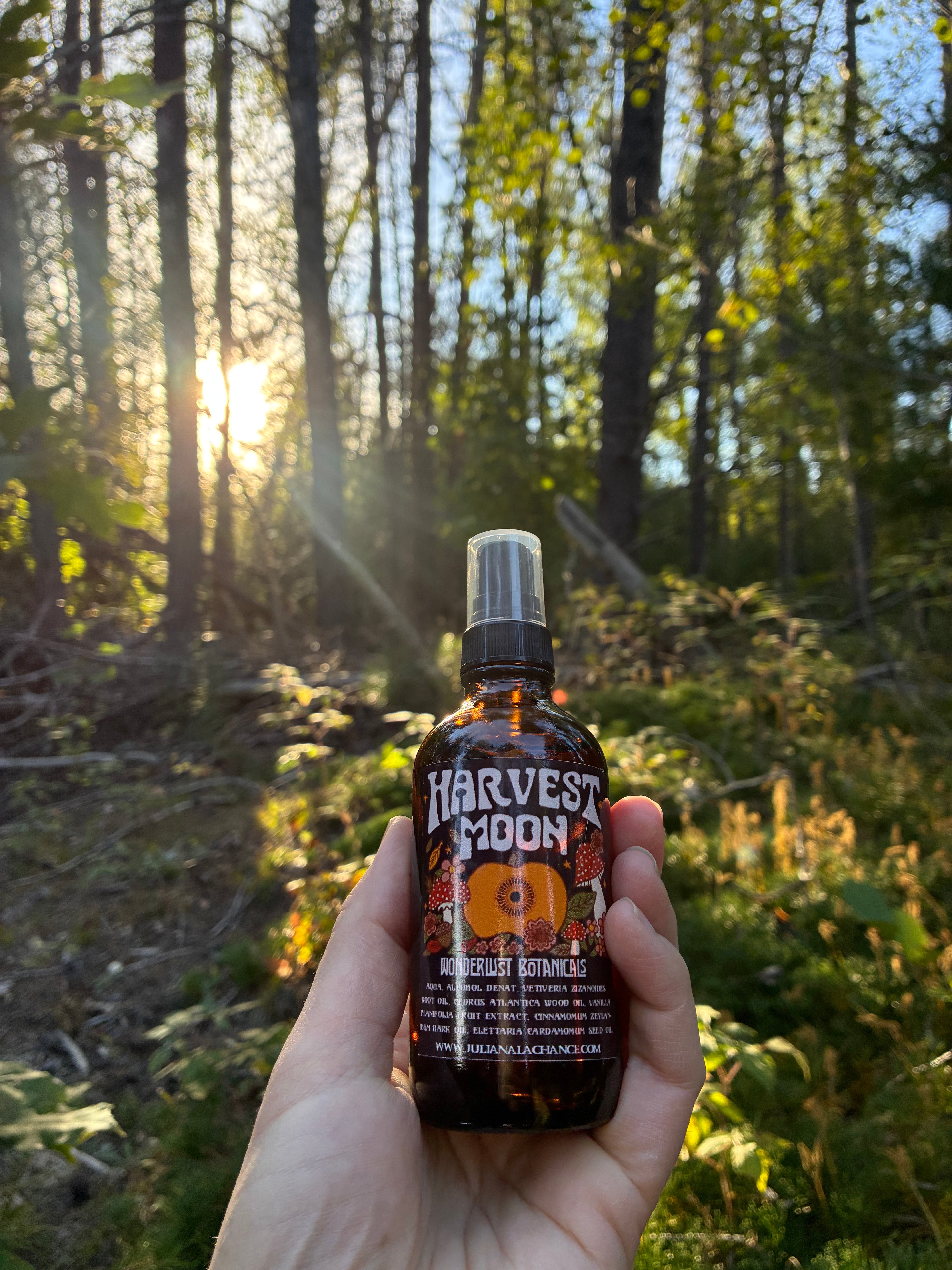 Harvest Moon Aromatherapy Body and Room Spray