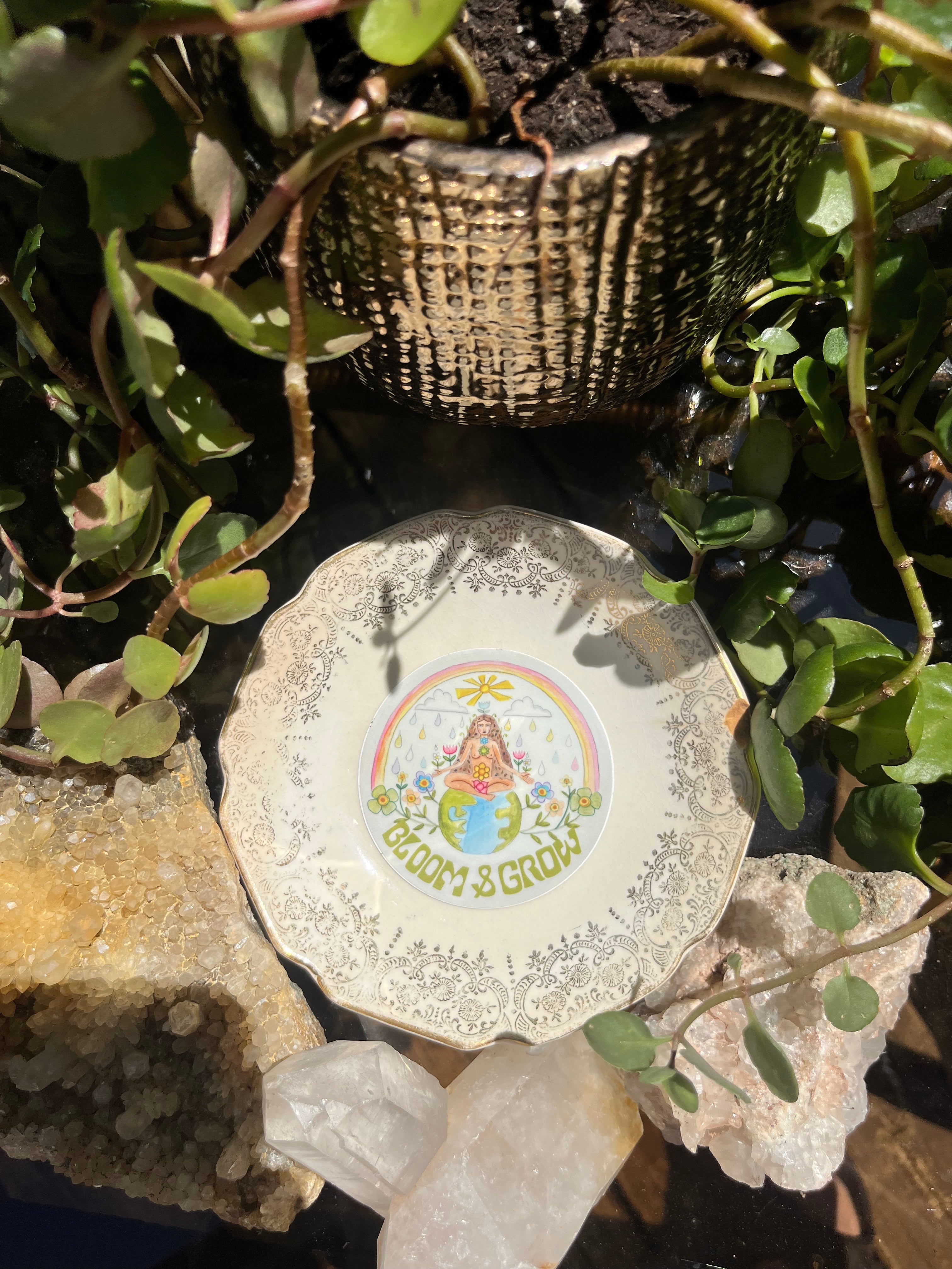 Bloom and Grow Sticker