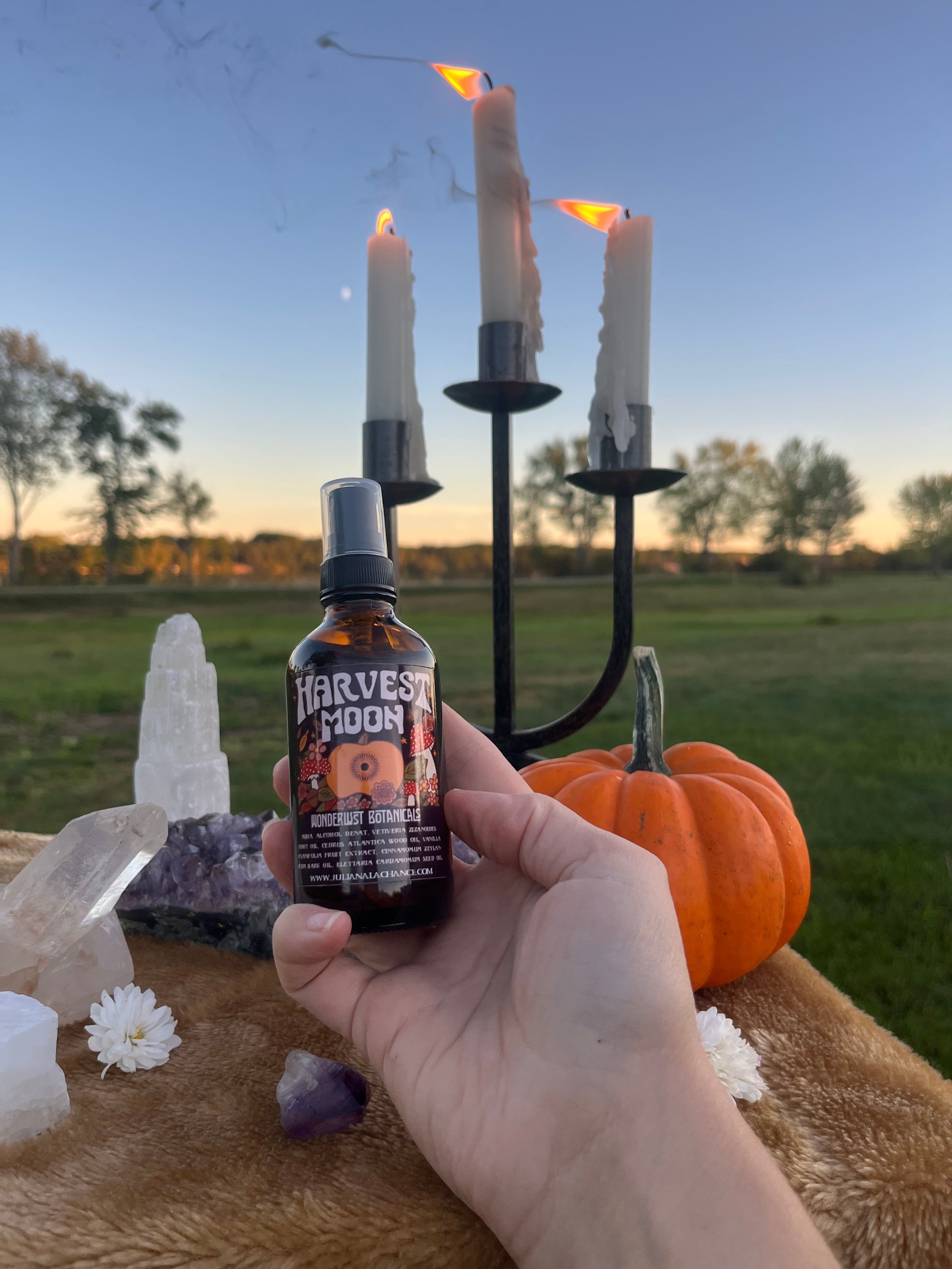 Harvest Moon Aromatherapy Body and Room Spray