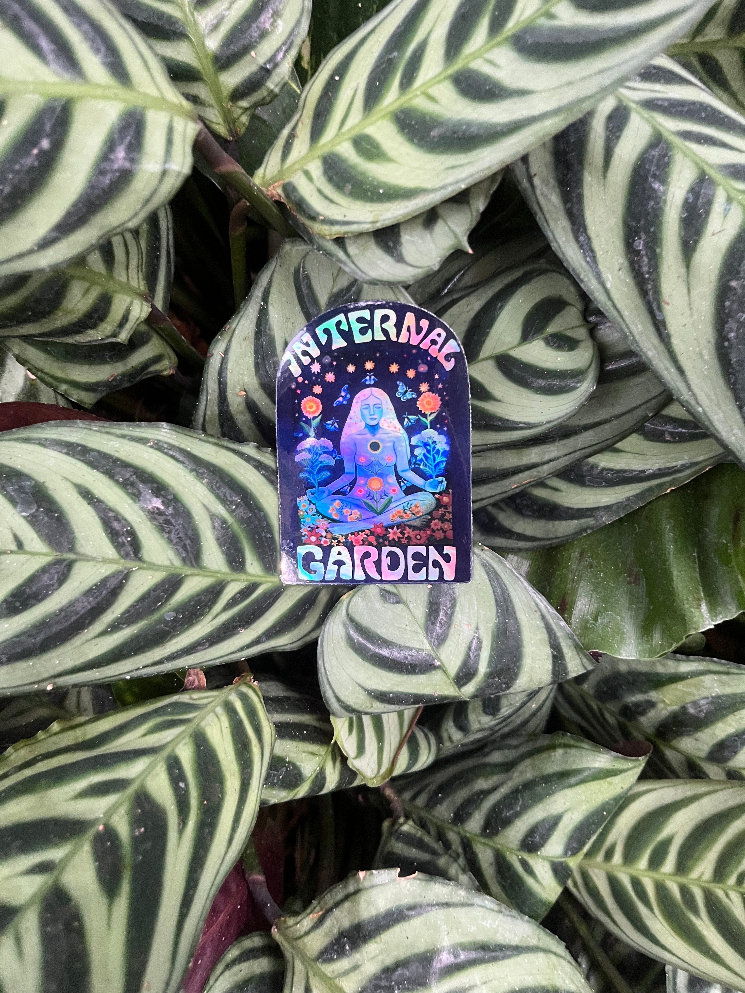 Holographic Internal Garden Sticker
