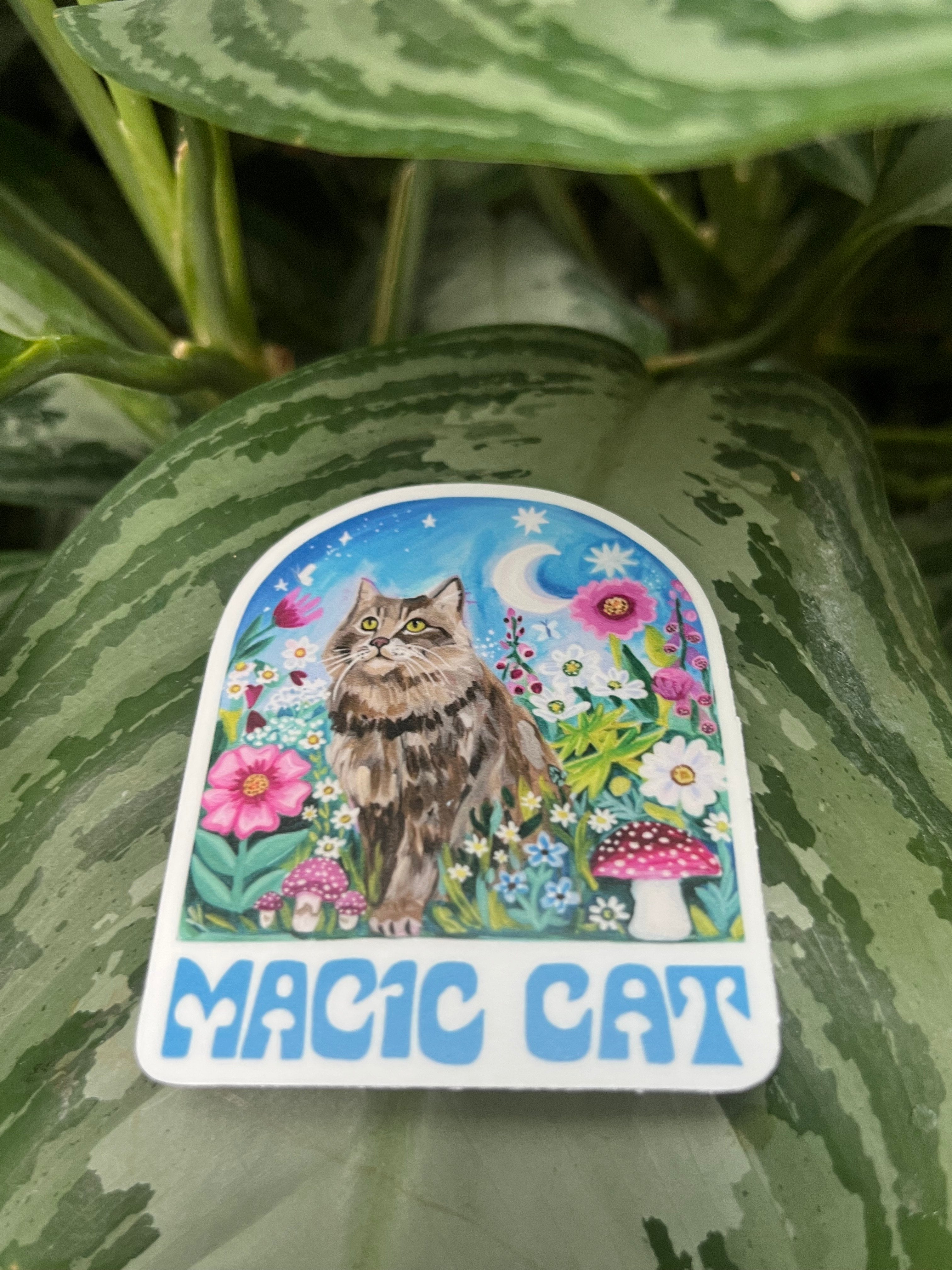 Magic Cat Sticker