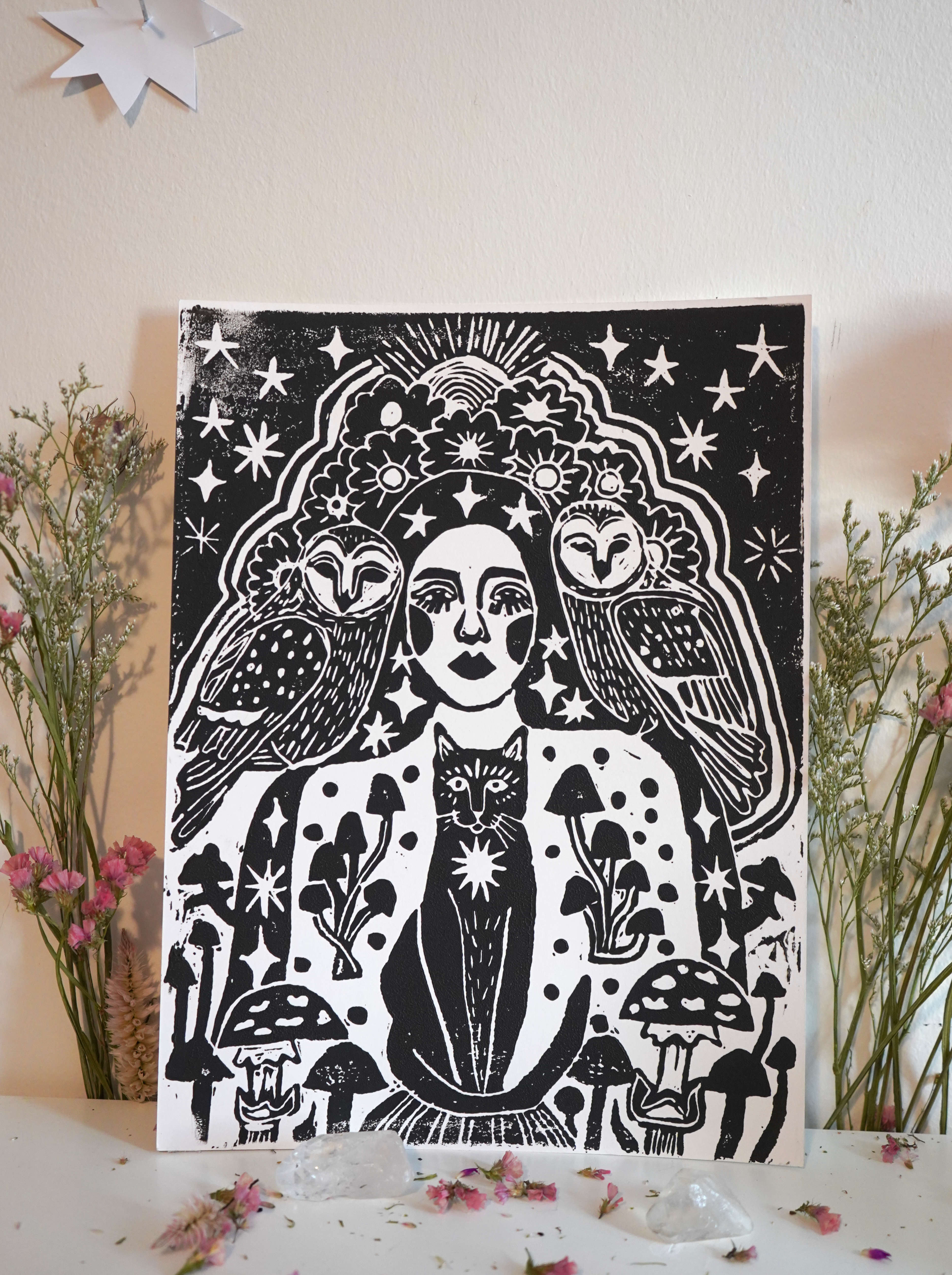 Witching Hour Woman Print