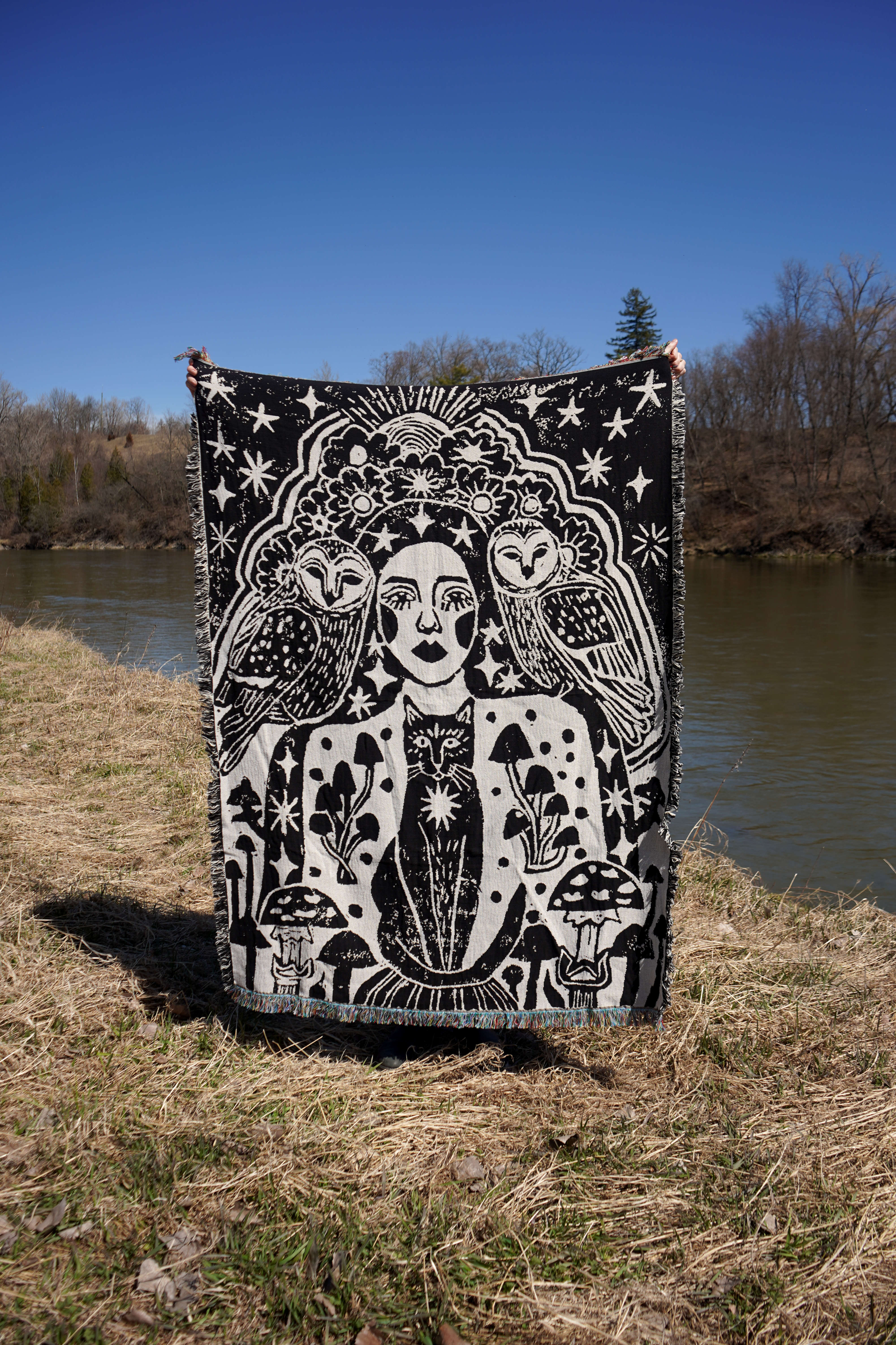 Witching Hour Blanket Tapestry