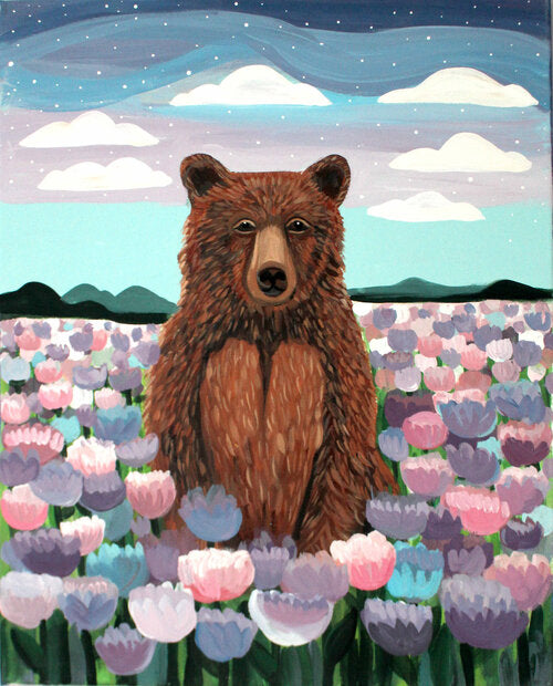 Spring Bear Print