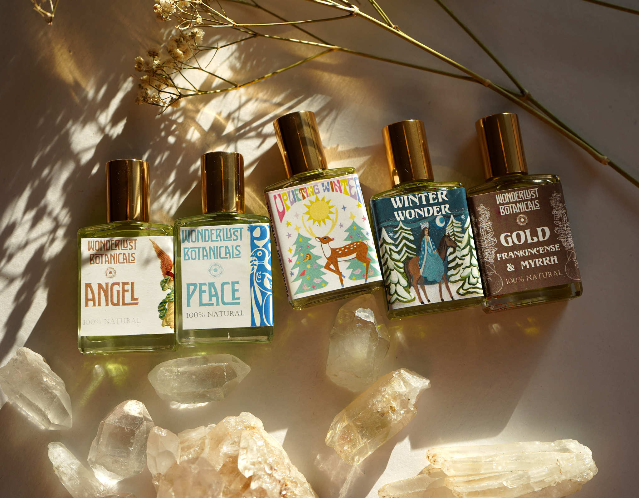 Aromatherapy Perfume Stocking Stuffer Gift Set