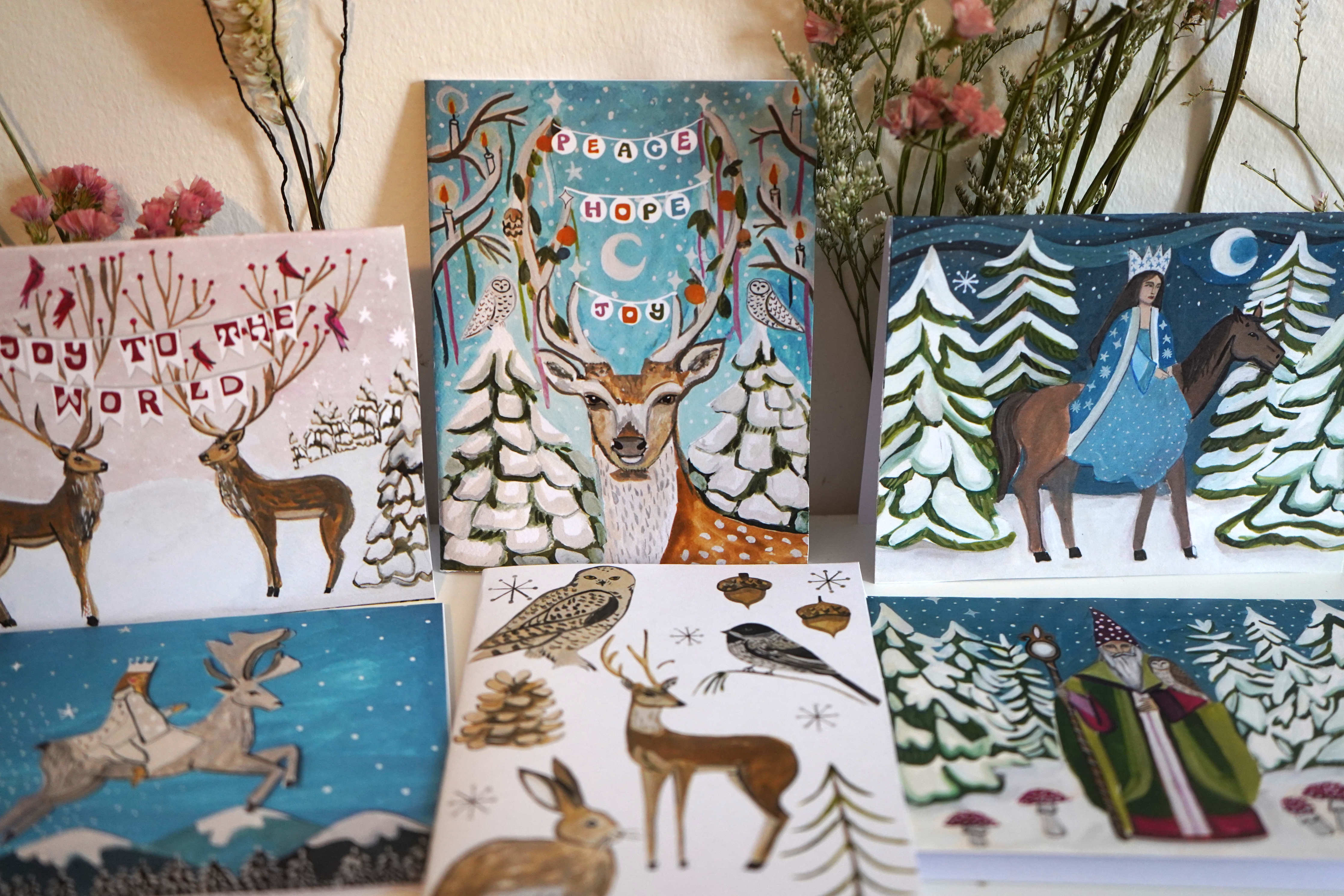 Natures Magic Holiday Cards