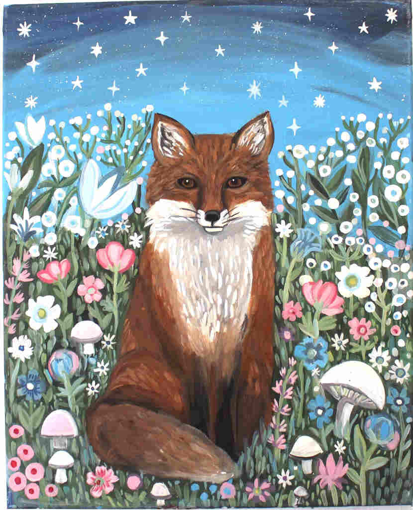Spring Fox Print
