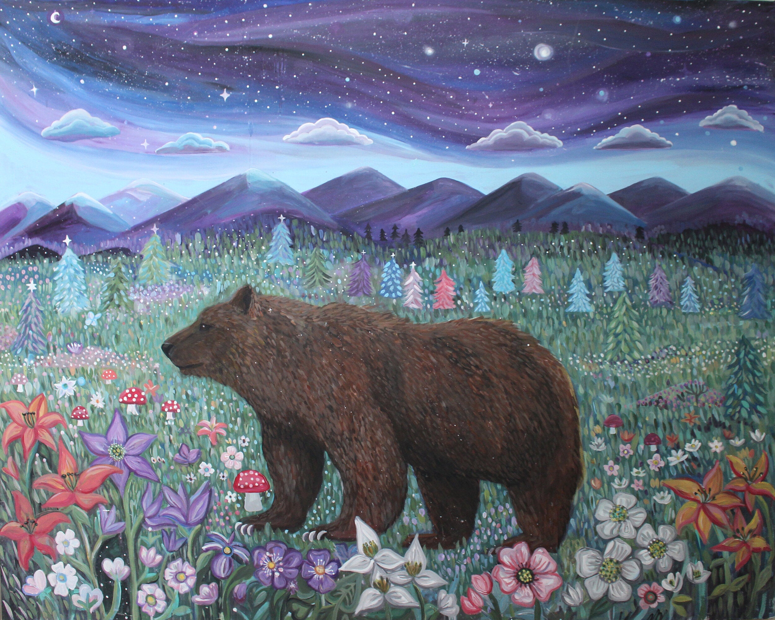 Northern Bear print