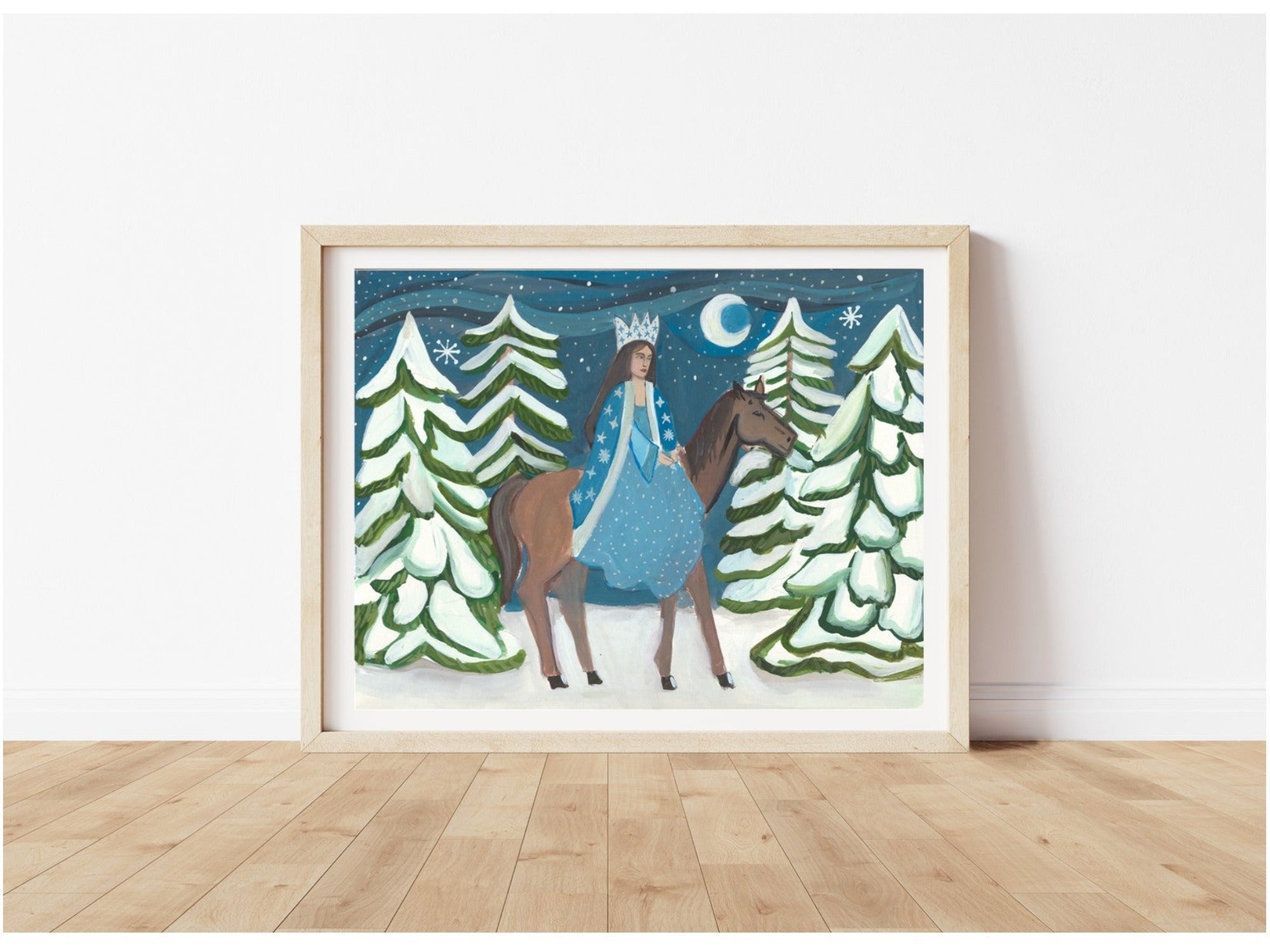 Snow Queen, Holiday Wall Art