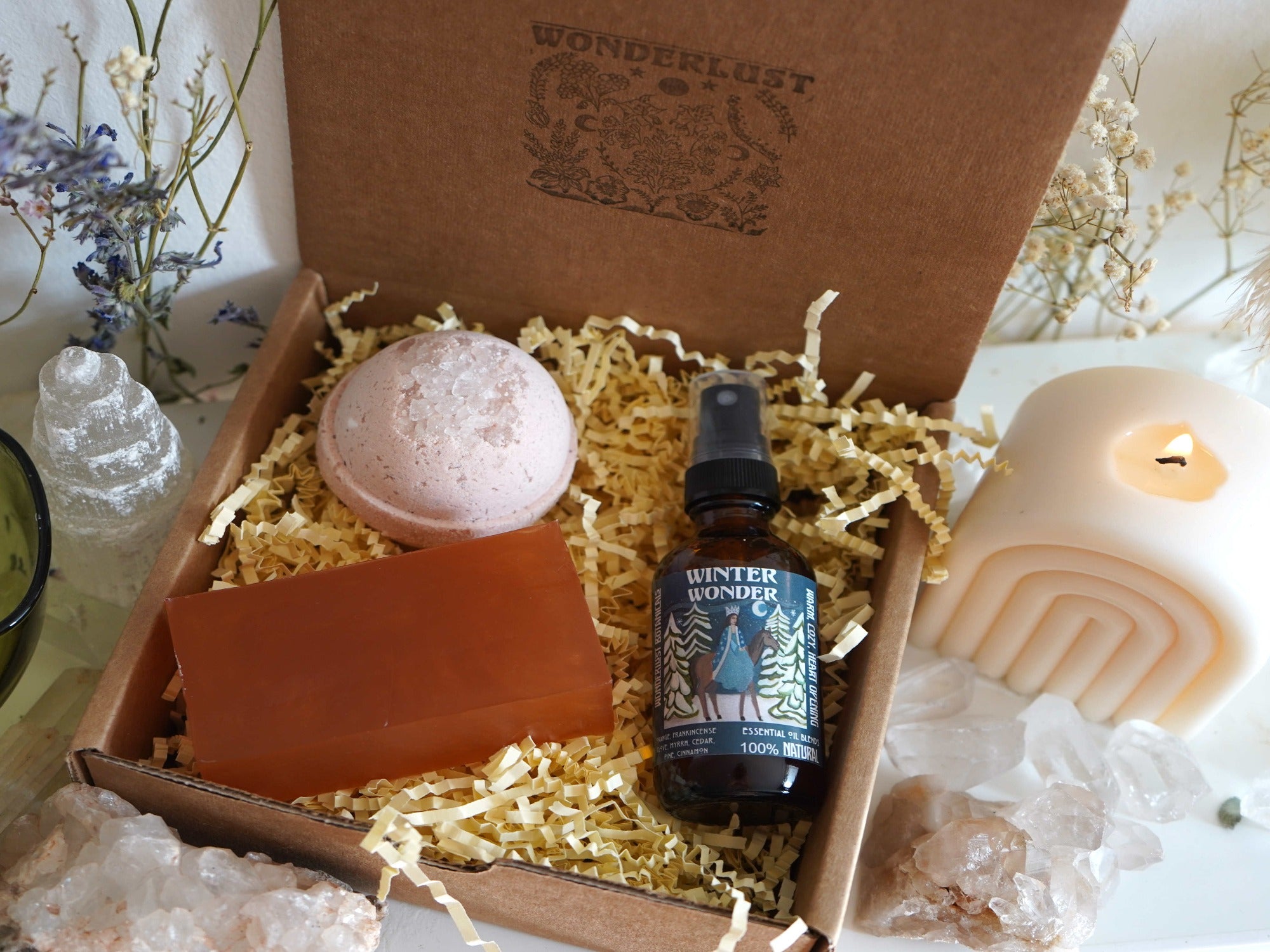 Cozy Winter Aromatherapy Gift Box